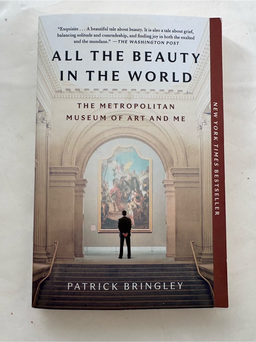 All the Beauty in the World by Patrick Bringley - Beige & Brown Cover